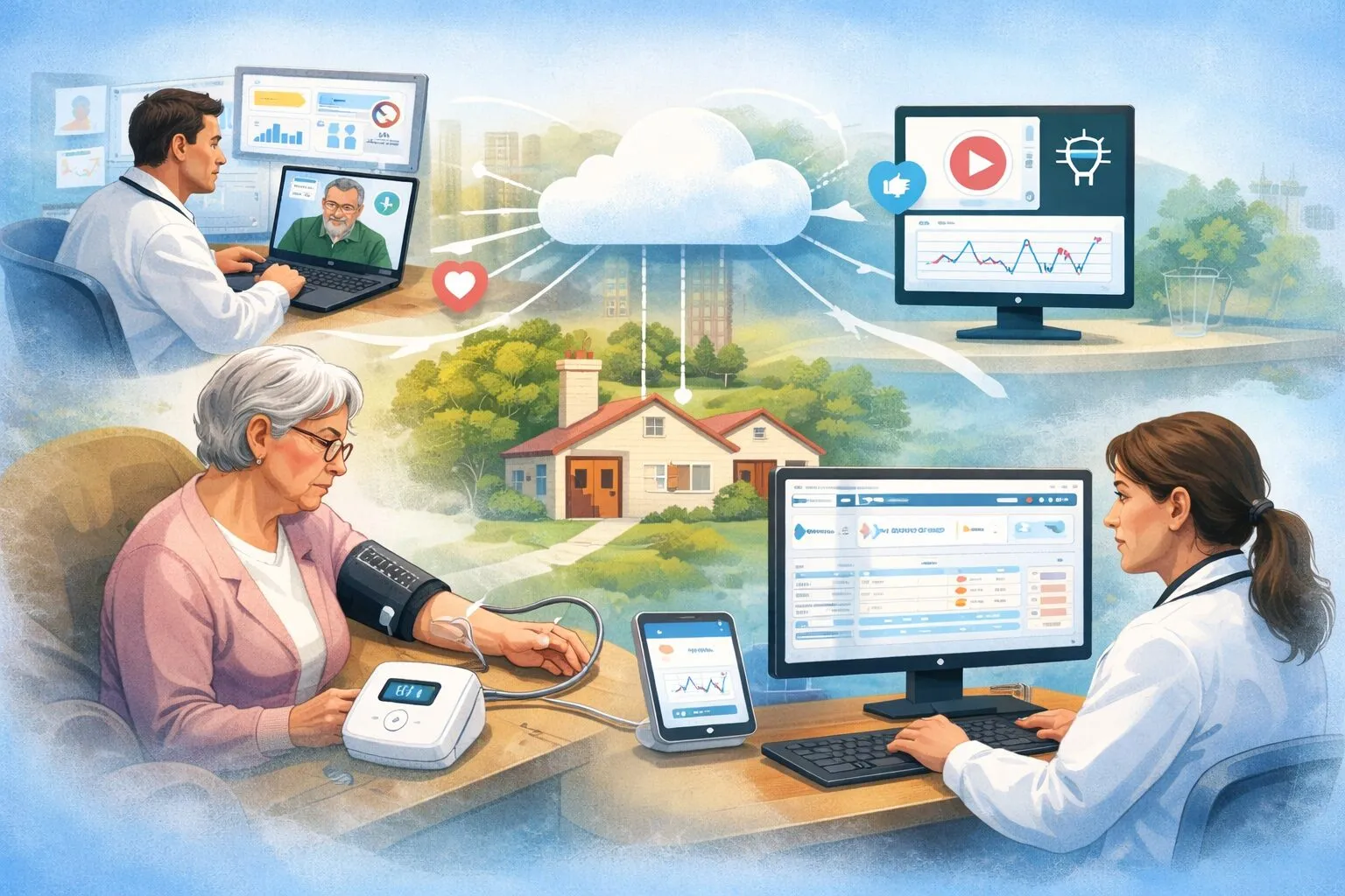 Integrando Salud lanza servicio de monitoreo remoto para pacientes con hipertensión